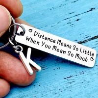 Girlfriend Boyfriend Gift Goodbye Farewell Gift Long Distance Gift Husband Gift Couple Keychain Friend Gift Friendship Jewelry