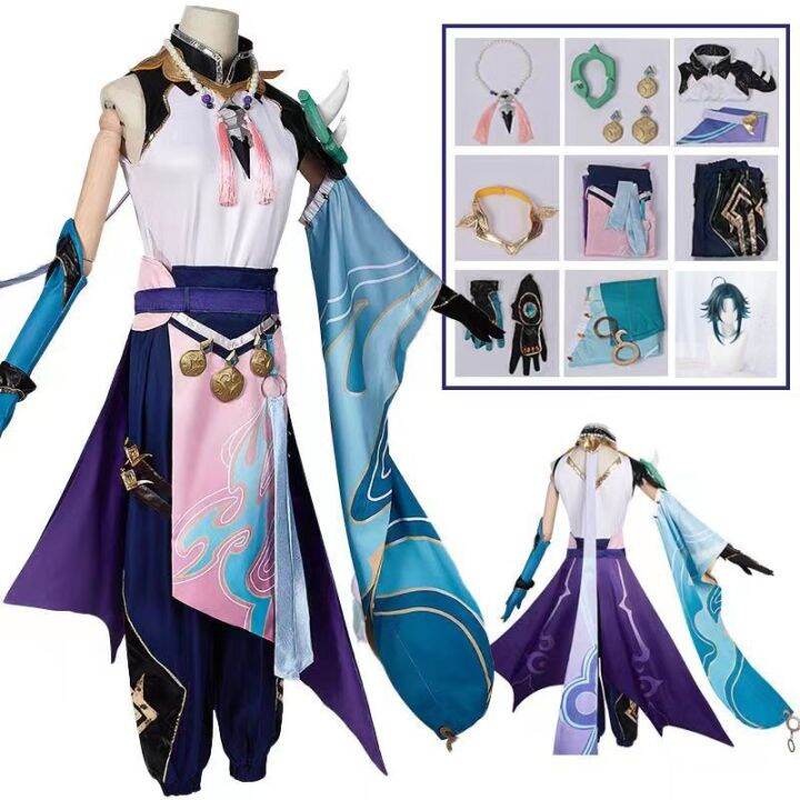 Genshin Impact Mavuika Black Cosplay Shoes