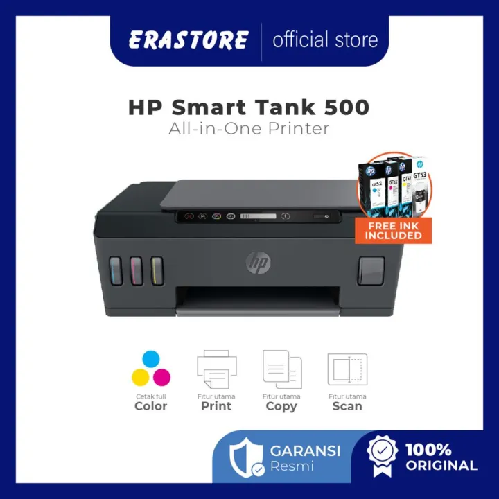 Hp Smart Tank 500 All In One Printer 4sr29a Lazada Indonesia 9628