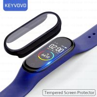 Tempered Glass Film for Xiaomi Mi Band 7 5 6 4 NFC Screen Protector Case for Xiaomi Mi Band 6 5 4 Miband 7 6 Smart Watchband