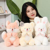 การตกแต่งบ้าน Boneka Mainan ตุ๊กตาผ้ากำมะหยี่ตุ๊กตากระต่ายการ์ตูนนุ่มใส่ได้เต็มเนื้อนุ่มสบาย