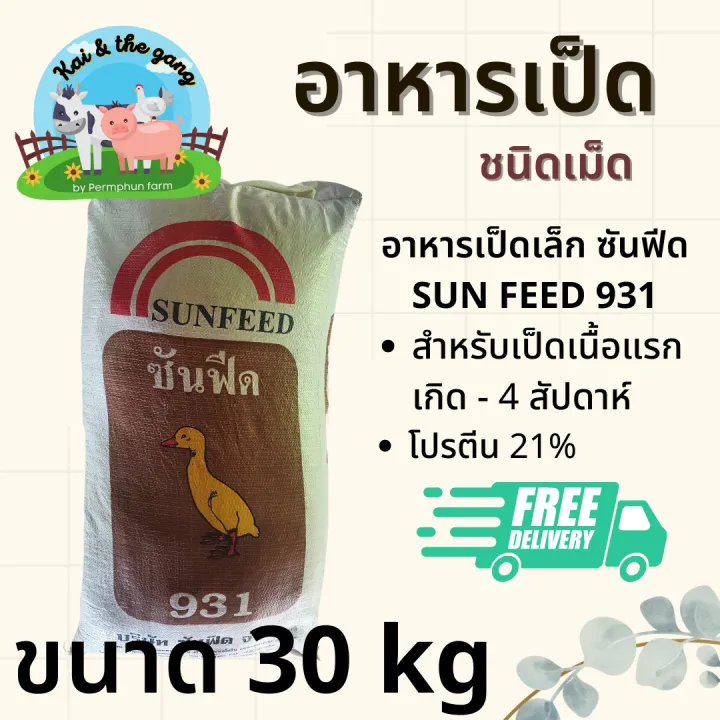 *ส่งฟรี* อาหารเป็ด โปรตีน21 เป็ดเล็กแรกเกิด ชนิดเม็ด แบ่งขาย 1kg