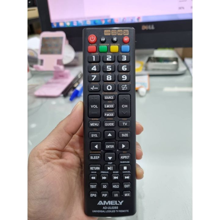 รีโมทรวมทีวีทุกรุ่น-สำหรับทีวีรุ่นใหม่จอ-lcd-led-universal-tv-remote-รีโมท-รีโมททีวี-รีโมทแอร์-รีโมด