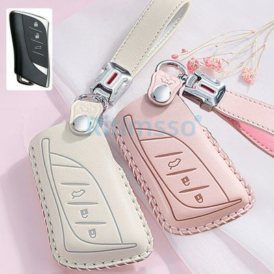 npuh New Arrival Leather Car Key Case Full Cover Protect for Lexus UX200 UX250h ES200 ES300h ES350 US200 US260h 2018 2019 Accessories