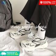 YUNGUANG Giày chạy bộ daddy sneaker lưới cổ điển phong cách retro Mỹ đa