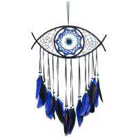 Evil Eye Dream Catchers for Bedroom Hand-Woven Macrame Dreamcatcher Wall Hanging Home Decor Good Luck Blessing Gift