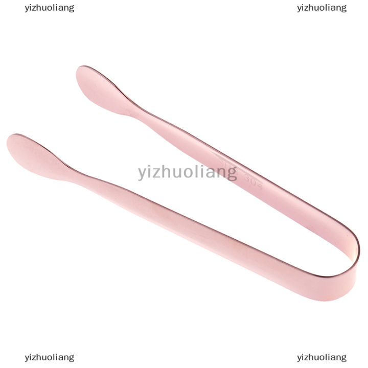 yizhuoliang-11ซม-tong-สแตนเลสคลิปขนมปังอาหาร-ice-clamp-ice-tongs-bar-kitchen-tool