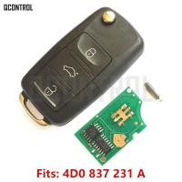 【❖New Hot❖】 qiukekang81481 Kunci Remote Mobil Qcontrol สำหรับ Audi A3 A4 A6 A8 Rs4 Tt Allroad Quttro Rs4 1994 - 2004 4d0 837 231 4d0837231a