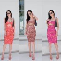 ??? ?????????? THITIYA (420฿ฟรีส่ง) ? BOWKY DRESS **มีไซส์ สวยสับ!อีกแล้วว เดรสผ้าอีลาสเทนท็อปด้วยตาขายซีทรูเนื้อนิ่ม