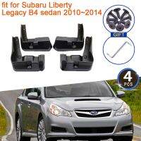 for Subaru Liberty BM-BR Series Legacy B4 sedan 2010 2014 Mudflaps Mudguards Splash Guards Front Wheels Fender Flare Accessories