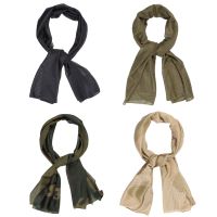 ▽┇❧ Military Tactical Camouflage Scarf Outdoor Headband Mesh Scarf Outdoor Jungle Muffler Men Breathable Neck Warmer