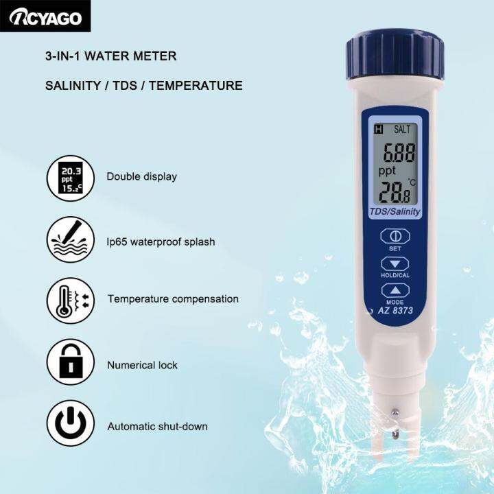 rcyago-az8373-สูงทีดีเอสแม่นยำขนาดเครื่องวัดสารละลายน้ำทะเล-hydrometer