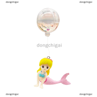 dongchigai ถังปลาลอยตกแต่งเครื่องประดับชายหาด Mermaid Aquarium จี้เล็กๆสร้างสรรค์ภูมิทัศน์หัตถกรรมจี้