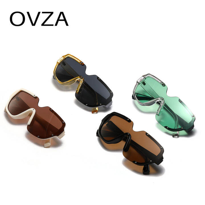 ovza-แฟชั่นพังก์แว่นกันแดดผู้หญิงขนาดใหญ่แว่นตาผู้ชายป้องกันรังสียูวี-s-teampunk-แว่นกันแดด-s5007