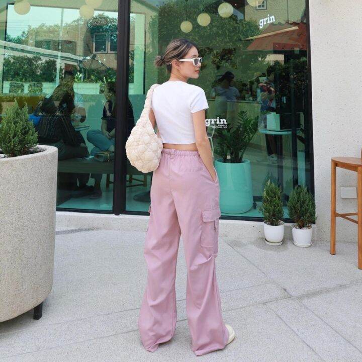 codjiang-ling-พร้อมส่ง-y2k-pastel-cargo-pants-430ฟรีส่ง-เข้ารัวๆ-กางเกงคาร์โก้-ที่ทำมากี่รอบ-ก็ขายดี-glam