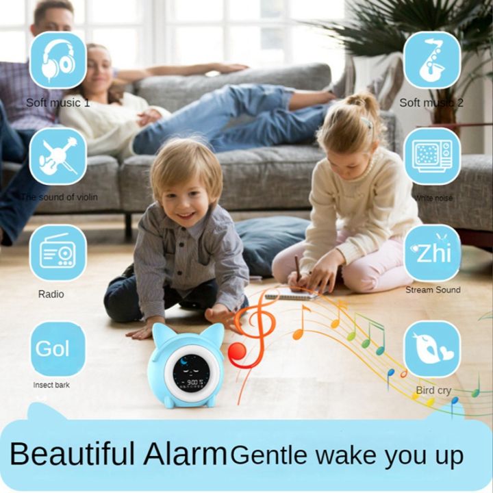 1-set-abs-blue-alarm-clock-for-kids-boys-girls-bedroom
