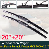 for Dacia Renault Duster MK1 2009~2017 Front Windscreen Wipers Car Wiper Blade Accessories 2010 2011 2012 2013 2014 2015 2016