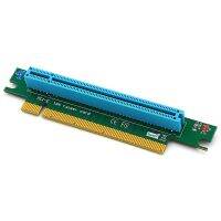 PCI-Express 16X Riser Card with 12V/3.3V Powers LED for 1U /2U Server M.2 (NGFF) Key B+M to Key M Adapter