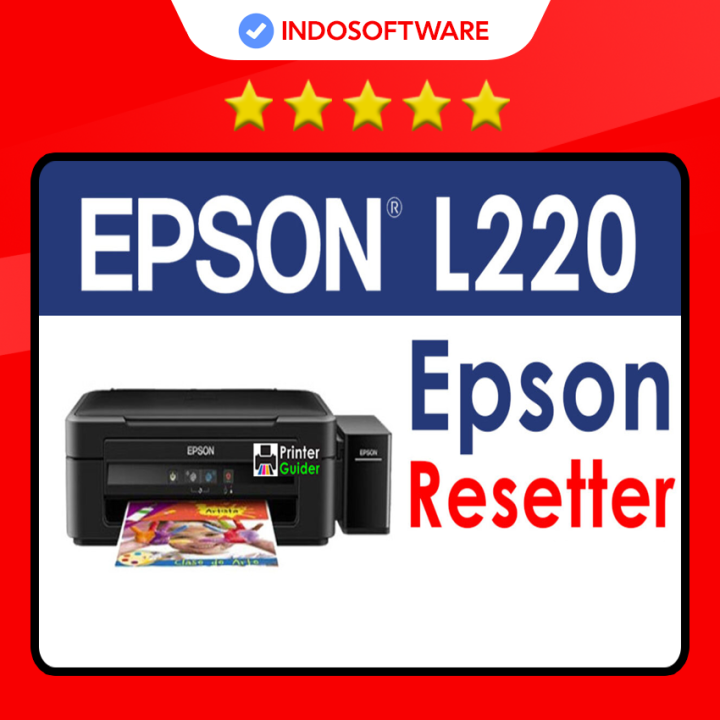 Software Reset Resetter Reseter Printer Print Epson L220 L310 L360 L365 L130 Full Version 0135