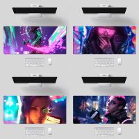 Cyberpunk Gaming Mouse Pad XL Large Gamer Mouse Pad 90x40 Big Keyboard Computer PC Desk Mat