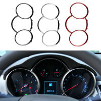 Automobile Instrument Decoration Ring Cover Trim Stickers for Chevrolet Chevry Cruze Sedan Hatchback 2009 - 2014 Accessories