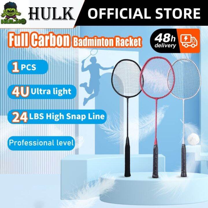 4U G5 24lbs Professional Grade Carbon Fiber Super Light Badminton