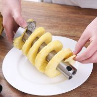 【New】สับปะรด Corer สแตนเลสผลไม้สับปะรด Corer Slicers Peeler Parer Cutter เครื่องตัดครัว Peeler เครื่องมือ Slicer Peeler