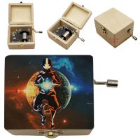 The Last Airbender Handed Wood Music Box Avatar 39;s Love Musical Print Aang Antique Cute Casket Friends Christmas Birthday Gift