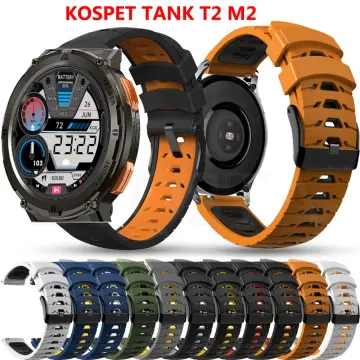 Original KOSPET TANK T2 Ultra Military Smart Watch Bluetooth Health Monitor  Gift