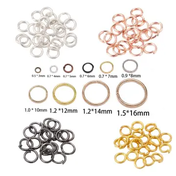 100, 12mm Jump Rings, Silver Jump Rings, Closed but Unsoldered