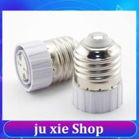JuXie store AC 110v 220v E27 to MR16 bulb socket led Base Light plug Converter lamp holder Adapter Screw E27/MR16 Halogen CFL