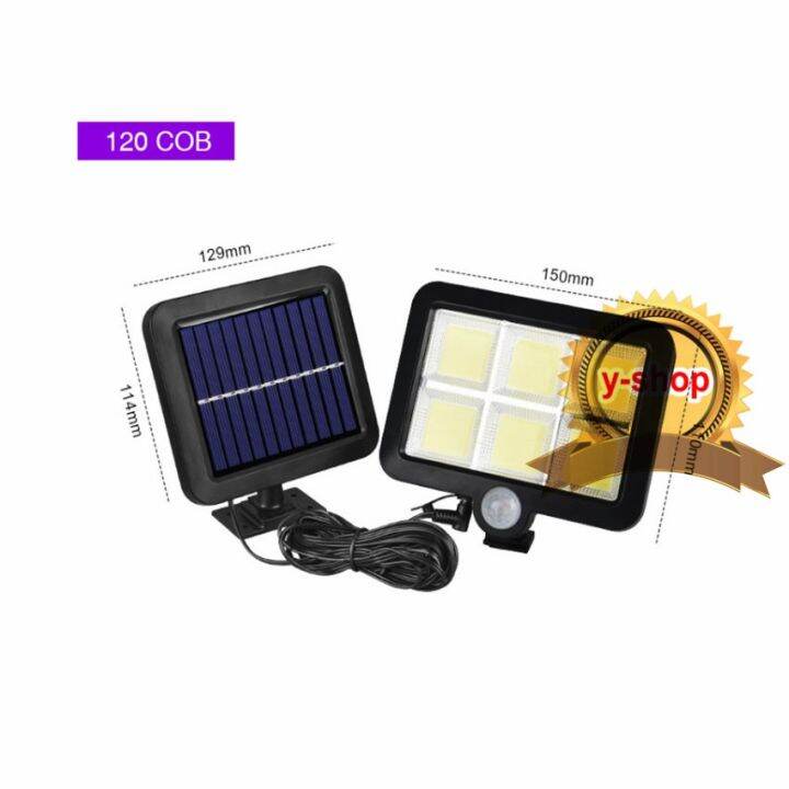 3โหมด-solar-light-motion-sensor-120cob-ไฟติดผนังโซล่าเซลล์พลังงานแสงอาทิตย์