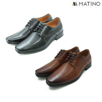 MATINO SHOES รองเท้าหนังชาย รุ่น MC/B 5536M - BLACK/TAN