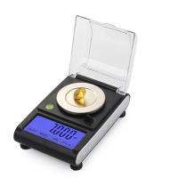 50g 0.001g Digital Electronic Scale 0.001g Precision Touch LCD Digital Jewelry Diamond Scale Laboratory Counting Weight Balance Luggage Scales