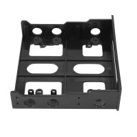 3.5 to 5.25 Hard Drive Drive Bay Front Bay Bracket Adapter,Mount 3.5 Inch Devices In 5.25In Bay