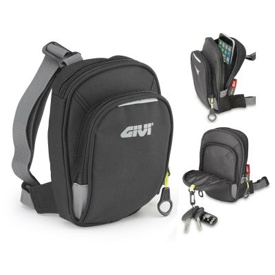 ใหม่ GIVI กระเป๋าขาสำหรับขับขี่รถจักรยานยนต์ Messenger ขี่ Hip Bum กระเป๋าคาดเอว Drop ขาข้ามกระเป๋าขี่จักรยานกลางแจ้ง Satchel กระเป๋า GVI-B03