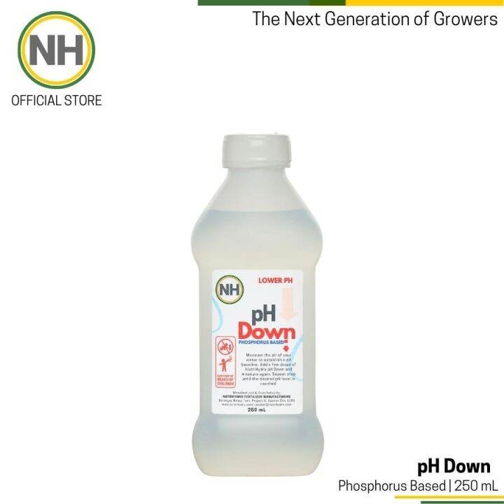 NutriHydro pH Adjuster pH Up pH Down Phosphorus Nitrogen 250 ML 500 ML
