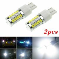 【 Auto-Parts 】ไฟด้านข้างไฟแอลอีดีติดด้านข้างไฟถอยหลังหลอดไฟสีขาวมาก7443 5630 33SMD