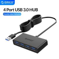 ORICO ฮับ USB สายเคเบิลยาว4พอร์ต USB 3.0 Splitter กับไมโคร USB พอร์ตพลังงานหลายความเร็วสูง OTG อะแดปเตอร์สำหรับคอมพิวเตอร์แล็ปท็อปอุปกรณ์