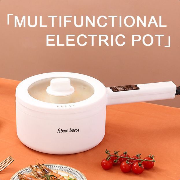 Student Multifunctional Electric Cooking Pot Mini Plug-in – BedChef