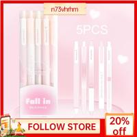 N73VHRHM 5Pcs สีชมพูอมชมพู ปากกาลูกลื่น พลาสติกสำหรับตกแต่ง ปากกาสำหรับเด็ก สีดำสีดำ ปากกาบลิง ออฟฟิศสำหรับทำงาน