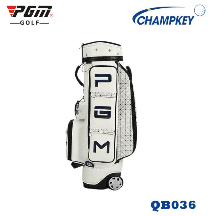 champkey-ถุงกอล์ฟ-pgm-จุของได้เยอะ-qb036-แข็งแรง-ทนทาน-มีสีขาวให้เลือก-golf-bag