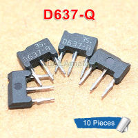 จิบ D637 2SD637 10ชิ้น-D637-R 3 2SD637-R 2SD637-Q D637-Q SIP3ทรานซิสเตอร์ใหม่แบบดั้งเดิม NPN