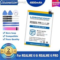 100 Original LOSONCOER 4800mAh BLP757 For Oppo Realme 6 / 6i / 6 Pro RMX2001 6S 6Pro RMX2061 Pro Mobile Phone Battery new brend Clearlovey