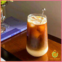 Thai Pioneers แก้วกาแฟ ทรงกลม ทนความร้อน สีโปร่งใส แบบเรียบง่าย 500ml