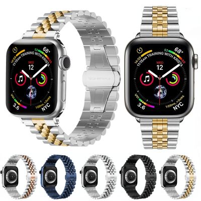 Metal Strap for Apple Watch Ultra 8 7 6 5 4 SE band 49mm 45mm 44mm 41mm 40mm Stainless Steel Watchband iWatch 3 42mm 38mm Correa Straps