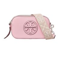 พร้อมส่ง ?Sale 11699?รุ่นใหม่ สีใหม่ล่าสุด งาน Shop Tory Burch Mini Miller Crossbody Bag/ Pink Plie สีสวยน่ารัก ละมุนฝุดๆ ถ่ายรูปสวยเด่นขึ้นกล้องมากๆ