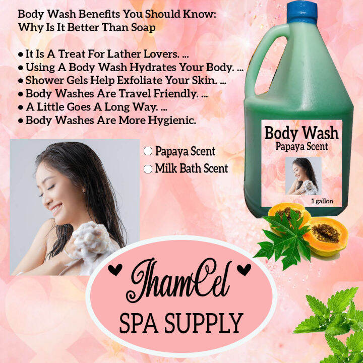 BODY WASH/GEL SOAP IN GALLON Lazada PH
