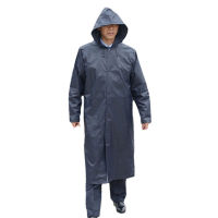 Black Long Raincoat Outdoor Men Poncho Waterproof Rain Coat Overalls Male Jacket Gabardina Hombre Raincoats Windbreaker 6RTH020