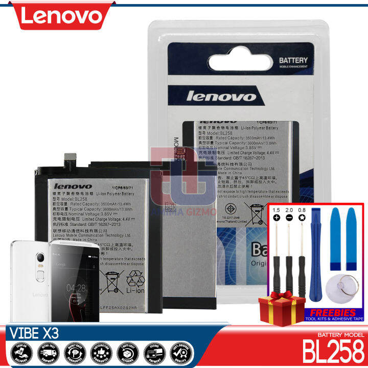 lenovo vibe x3 battery original